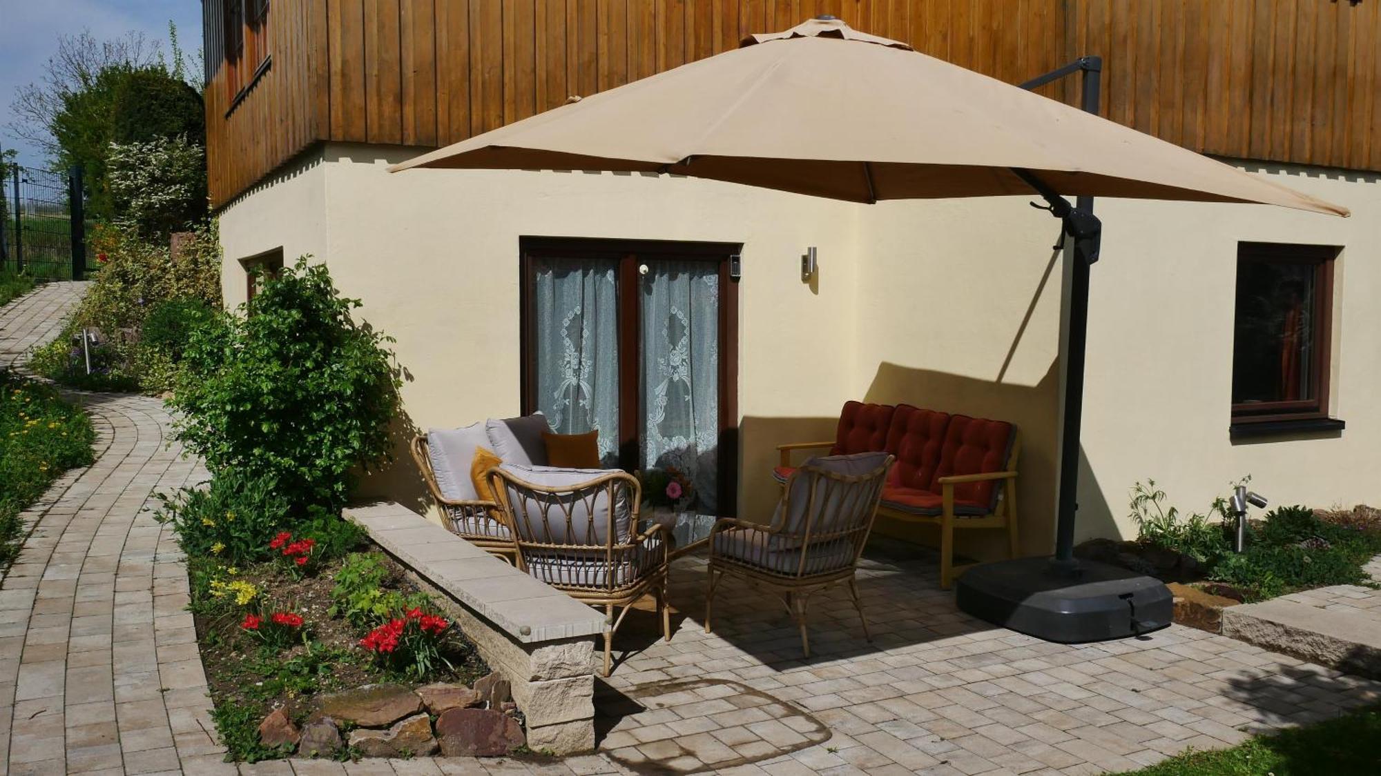 Ferienwohnung An Den Weingaerten Langenlonsheim Buitenkant foto